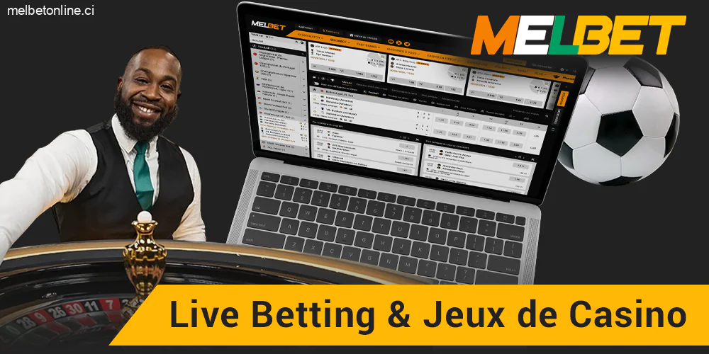 Melbet Live Betting et Jeux de Casino