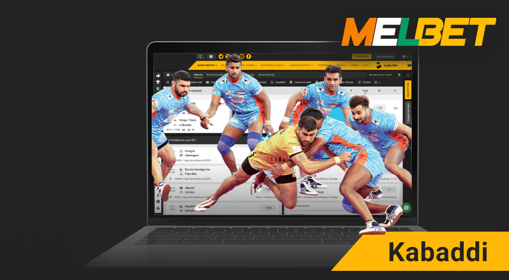 Les paris sur les compétitions de kabaddi sur Melbet