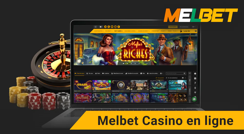 Site du casino Melbet Côte d'Ivoire